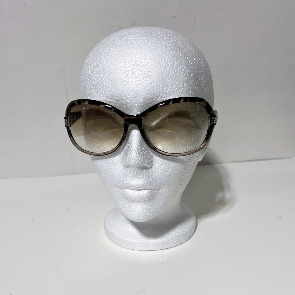 Authentic LOUIS VUITTON Vintage Sunglasses, Tortoise shell Rhinestone Frames - Picture 10 of 12